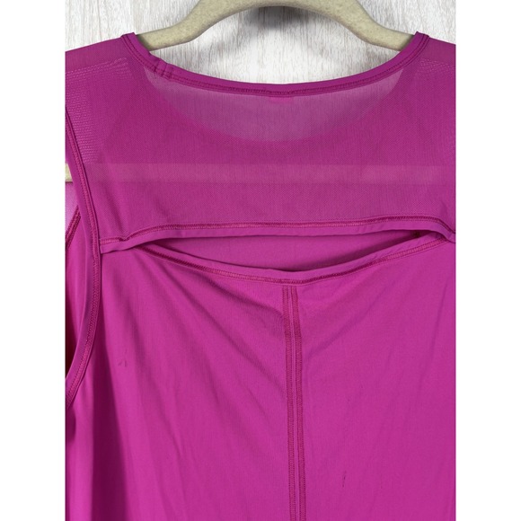 Lululemon Sculpt Tank Womens M Plum Regal Performance Athleisure Gym‎ Top!! - Picture 6 of 9